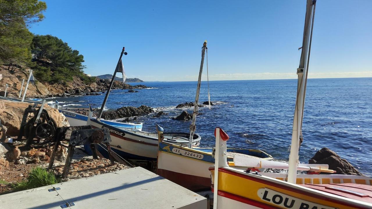 Les Bois Flottes . Plage De La Verne La Seyne-sur-Mer Exterior foto